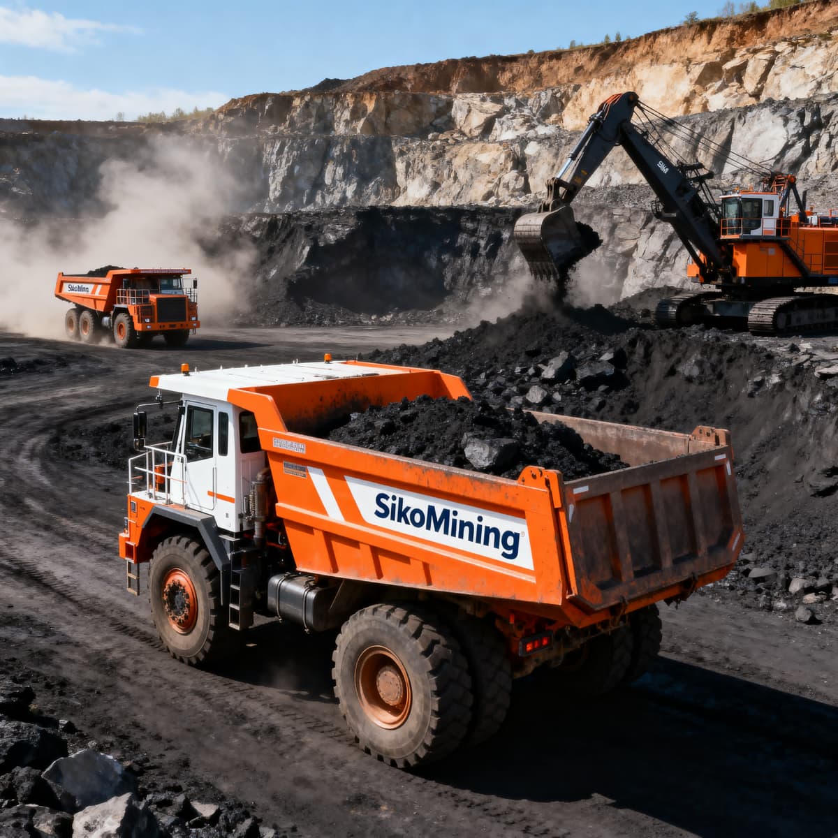 Modern mining operations
